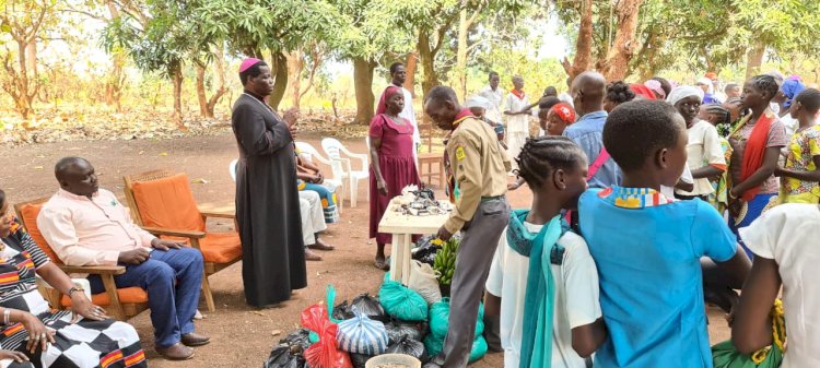 Restore love, Peace and Hope among yourselves, Bishop Tell Christians from three parishes in Tombura County.